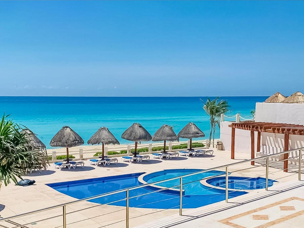 Villa Aurora Beautiful Beachfront Apartment Cancún Kültér fotó